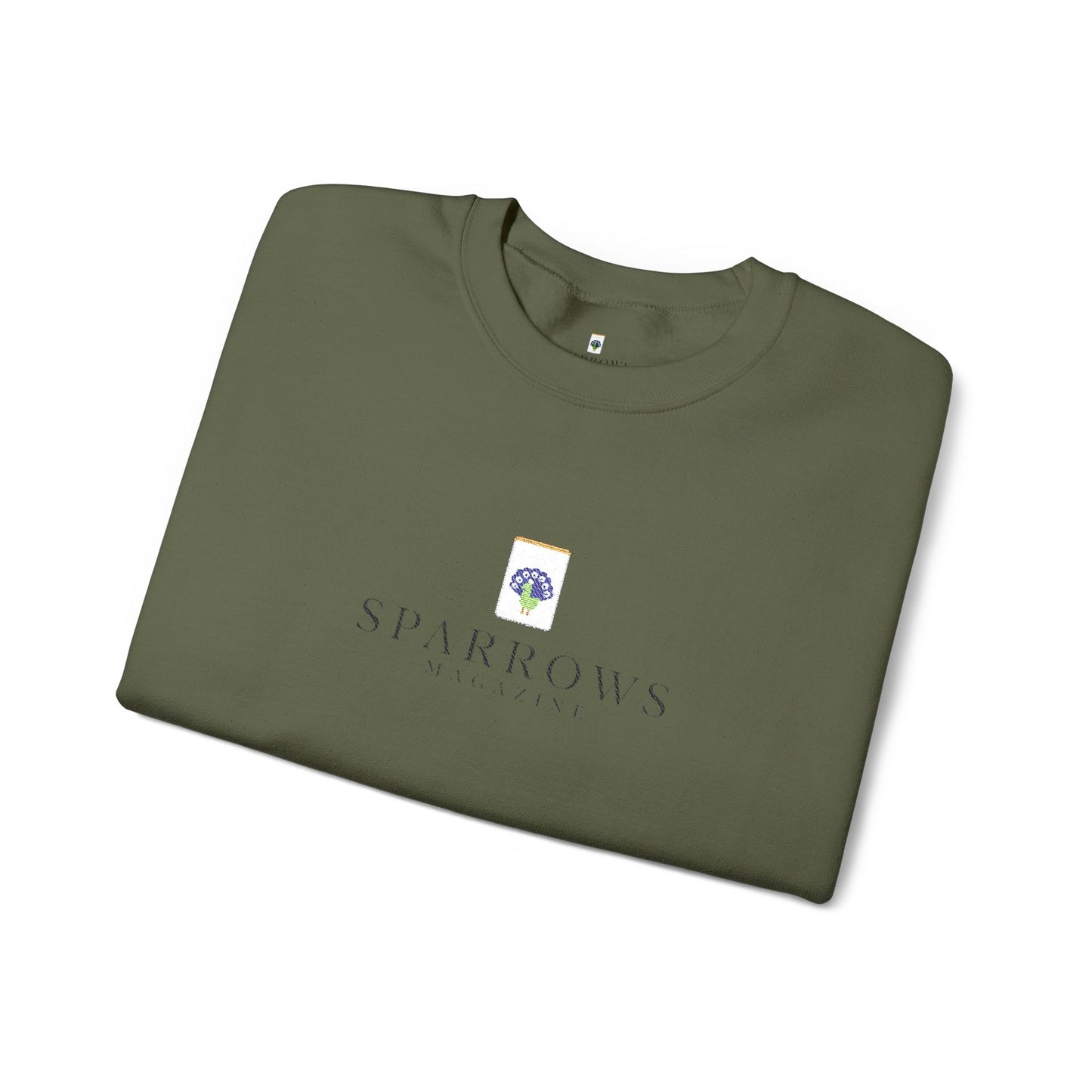 Sparrows Magazine Embroidered Sweatshirt