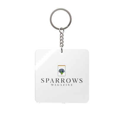 Sparrows Magazine Square Keychain [EARLY SUPPORTER GOODS]