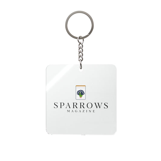 Sparrows Magazine Square Keychain [EARLY SUPPORTER GOODS]