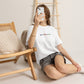 "Pin. Man. Sou." Embroidered T-Shirt